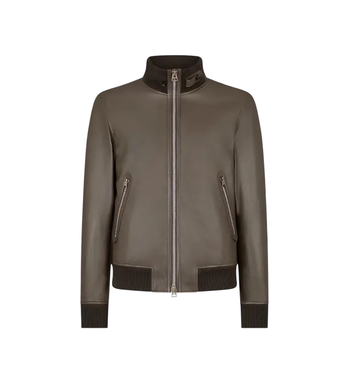 SHINY NAPPA PLONGE BOMBER HUNTER GREEN online